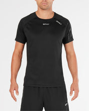 Load image into Gallery viewer, 2XU BSR ACTIVE SHORT SLEEVE MENS BLACK TEE

