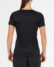 Load image into Gallery viewer, 2XU BSR ACTIVE SHORT SLEEVE WOMENS BLACK TEE
