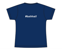 Load image into Gallery viewer, WOMENS BATHALF NAVY TECH TEE

